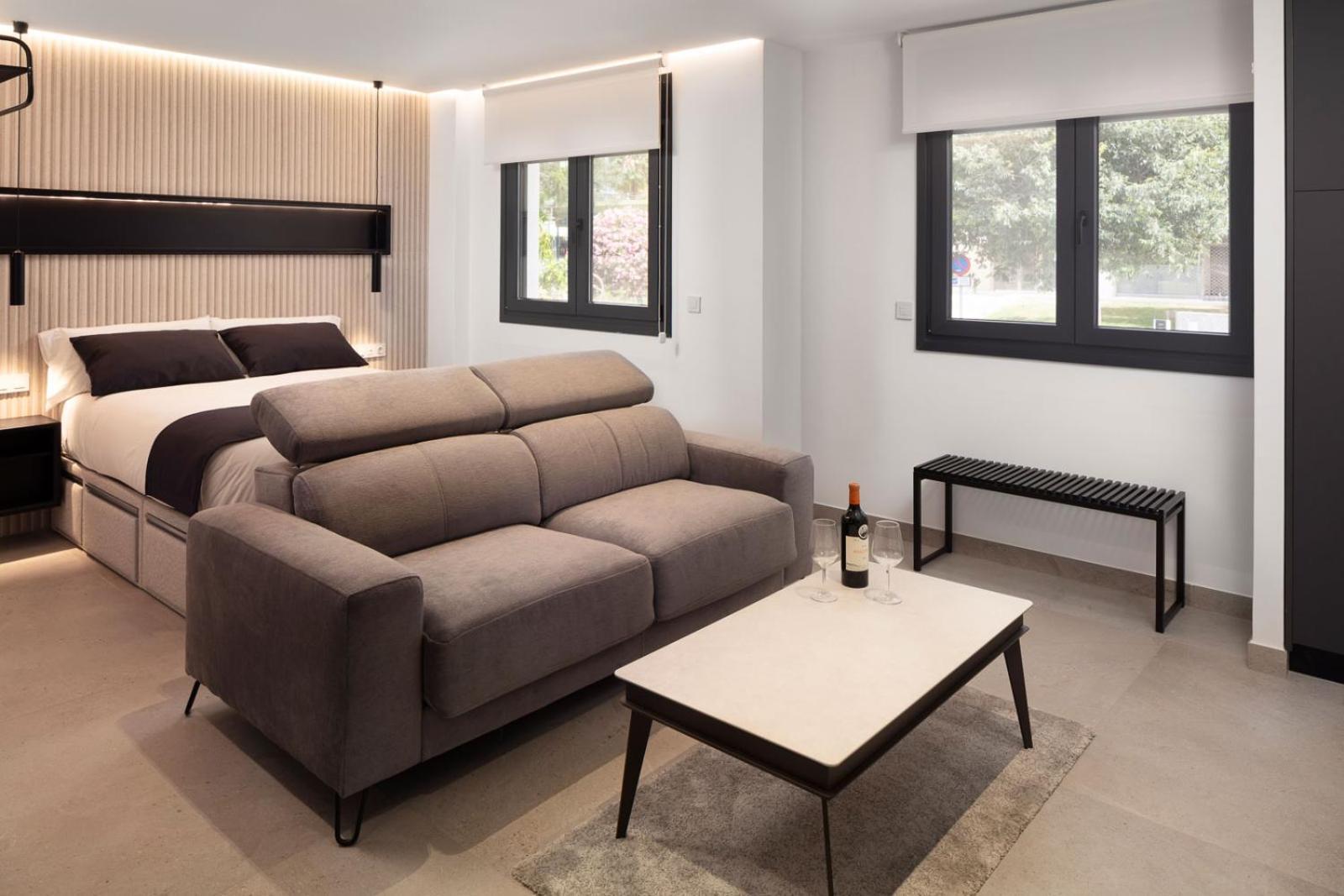 Biznaga Suites Málaga Oda fotoğraf